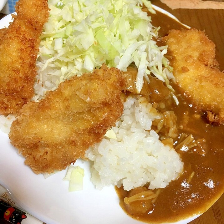 チキンカツキーマカレー